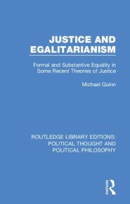 Justice And Egalitarianism