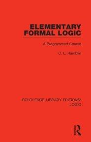 Elementary Formal Logic: A Programmed Course