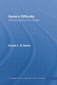 Hume's Difficulty: Time and Identity in the Treatise