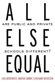 All Else Equal: Are Public and Private Schools Different?