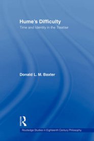 Hume's Difficulty: Time and Identity in the Treatise