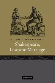 Shakespeare, Law, and Marriage