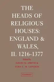 The Heads Of Religious Houses