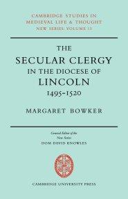 Secular Clergy Diocese Lincoln