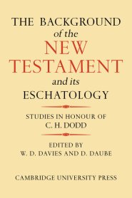 The Background of the New Testament and Its Eschatology