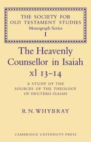 The Heavenly Counsellor in Isaiah Xl 13-14