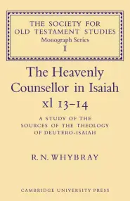 The Heavenly Counsellor in Isaiah Xl 13-14