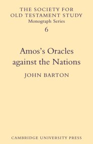 Amos's Oracles Against the Nations