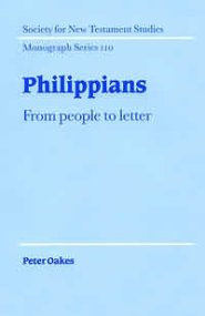 Philippians: From People to Letter