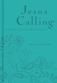 Jesus Calling  Deluxe Edition Teal Cover