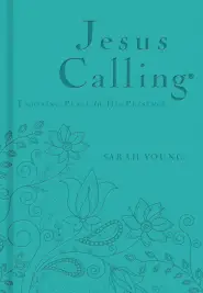 Jesus Calling  Deluxe Edition Teal Cover