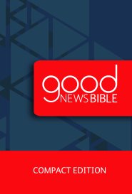 Good News Bible Compact Edition, Blue, Hardback, Book introductions, Illustrations, Bible References, Maps, Index, Word Definitions