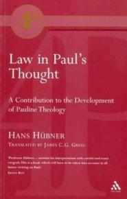 Law in Paul's Thought