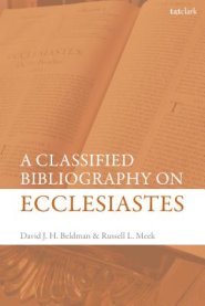 Classified Bibliography on Ecclesiastes