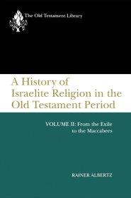 The History Of The Israelite Religion In