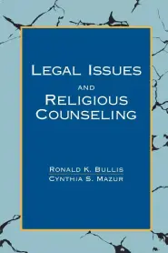 Legal Issues And Religious Counseling