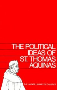 The Political Ideas of St.Thomas Aquinas