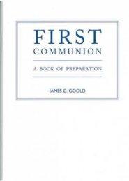 First Communion: A Book of Preparation