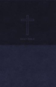 NKJV Value Thinline Bible, Standard Print, Imitation Leather, Blue, Red Letter Edition