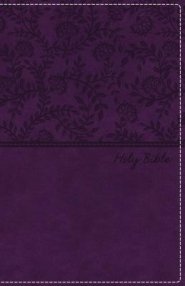 NKJV Deluxe Gift Bible, Imitation Leather, Purple, Red Letter Edition