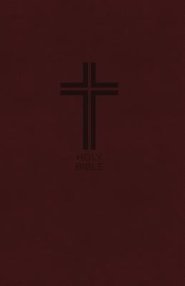 NKJV Value Thinline Bible, Standard Print, Imitation Leather, Burgundy, Red Letter Edition