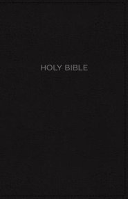 Nkjv, Thinline Bible, Compact, Imitation Leather, Black, Red Letter Edition