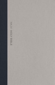 Nkjv, Thinline Bible, Large Print, Cloth Over Board, Gray/Blue, Red Letter Edition