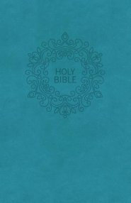 NKJV, Value Thinline Bible, Large Print, Imitation Leather, Blue, Red Letter Edition