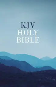 KJV Outreach, Bible, Blue, Paperback, Reading Plan, Reading Guide, Articles, Essay on Getting to Know God, Plan of Salvation, Days with Jesus Reading Guide