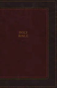 KJV, Thinline Bible, Compact, Imitation Leather, Burgundy, Red Letter Edition