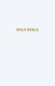 KJV, Gift and Award Bible, Imitation Leather, White, Red Letter Edition