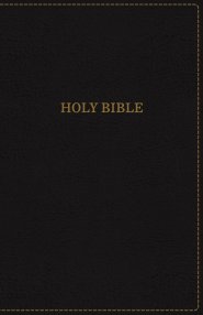 KJV, Thinline Bible, Standard Print, Imitation Leather, Black, Red Letter Edition