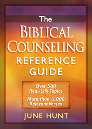 Biblical Counseling Reference Guide, The [eBook]