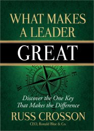 What Makes A Leader Great