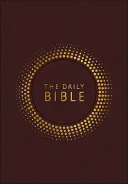 NIV Daily Bible, Brown, Imitation Leather, Chronological, 365 Daily Readings, Introductory Notes, Devotional Insights, Cross References