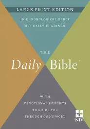 The Daily Bible NIV Large Print Edition