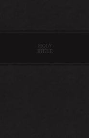 KJV, Reference Bible, Personal Size Giant Print, Imitation Leather, Black, Red Letter Edition