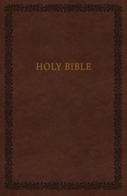 NKJV, Holy Bible, Soft Touch Edition, Leathersoft, Brown, Comfort Print