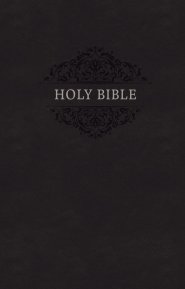 NKJV, Holy Bible, Soft Touch Edition, Leathersoft, Black, Comfort Print, Dictionary, Concordance, Reading Plan, Gilt Edges