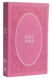 NKJV, Holy Bible, Soft Touch Edition, Leathersoft, Pink, Comfort Print