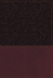 NKJV Study Bible, Leathersoft, Red, Full-Color,  Indexed, Comfort Print