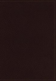 The NKJV, Open Bible, Brown Leathersoft, Red Letter, Comfort Print (Thumb Indexed)