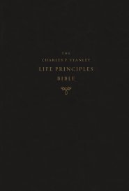 NASB, Charles F. Stanley Life Principles Bible, 2nd Edition, Hardcover, Comfort Print