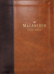 NASB, MacArthur Study Bible, 2nd Edition, Leathersoft, Brown, Thumb Indexed, Comfort Print