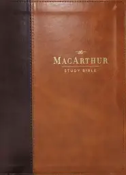 NASB, MacArthur Study Bible, 2nd Edition, Leathersoft, Brown, Thumb Indexed, Comfort Print