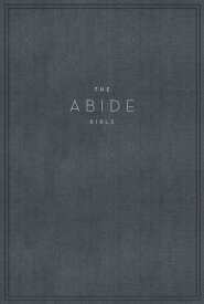 NET, Abide Bible, Cloth over Board, Blue, Comfort Print