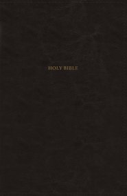 NKJV, Thinline Bible, Leathersoft, Black, Thumb Indexed, Red Letter, Comfort Print