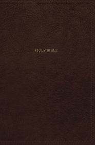 NKJV, Thinline Bible, Leathersoft, Brown, Red Letter, Comfort Print