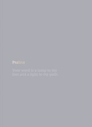 NKJV Bible Journal - Psalms, Paperback, Comfort Print