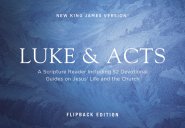 NKJV Luke/Acts Devotional, Flipback Edition, Red Letter, Paperback